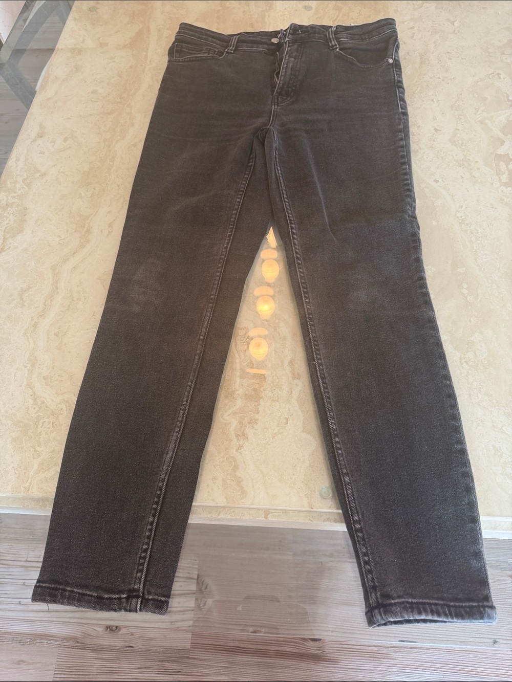 Slim Fit Wonens Black Denim Jeans